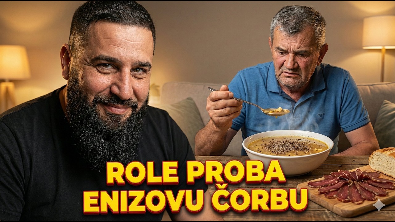 ENIZ i ROLE ČORBA SA PREVIŠE BIBERA😂