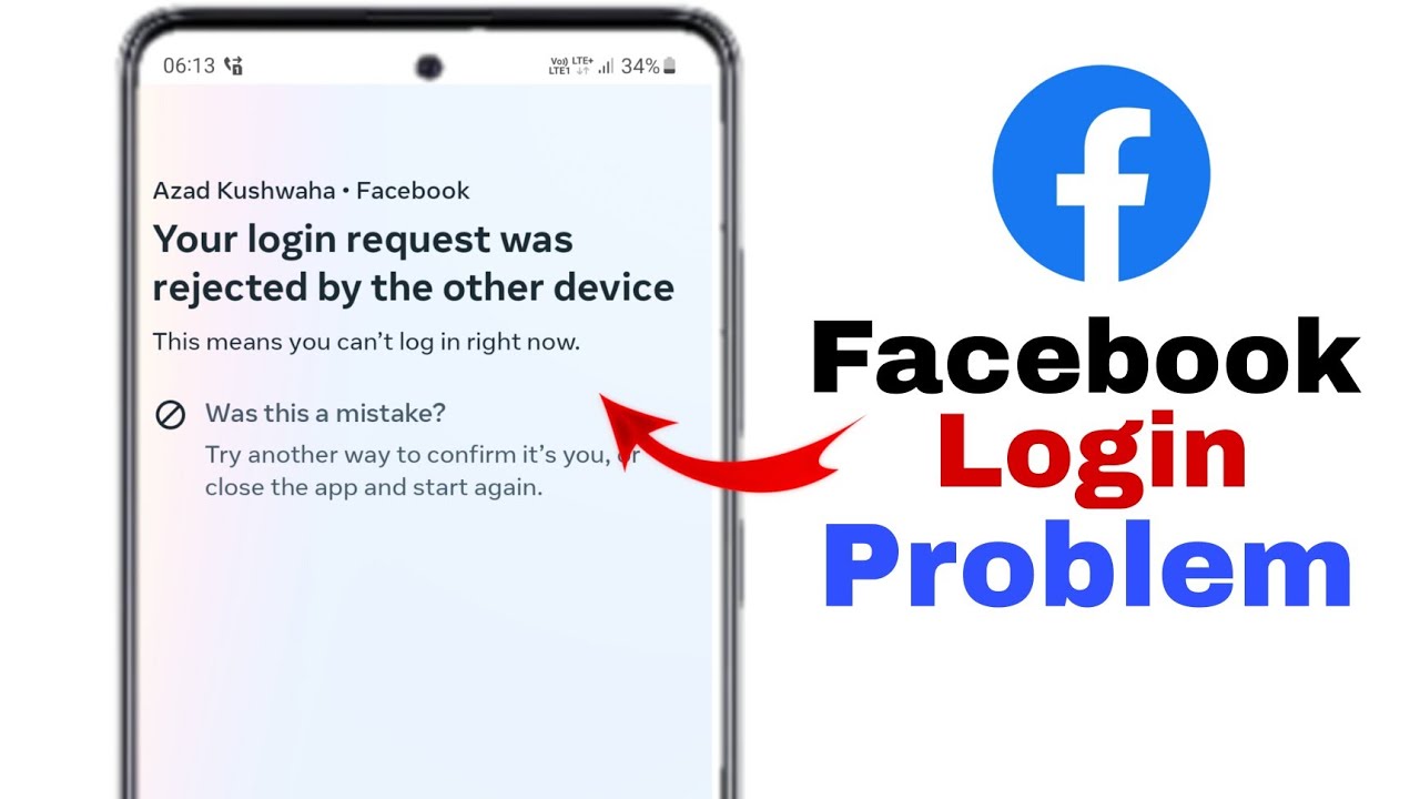 Your login request was rejected by the other device facebook/instagram