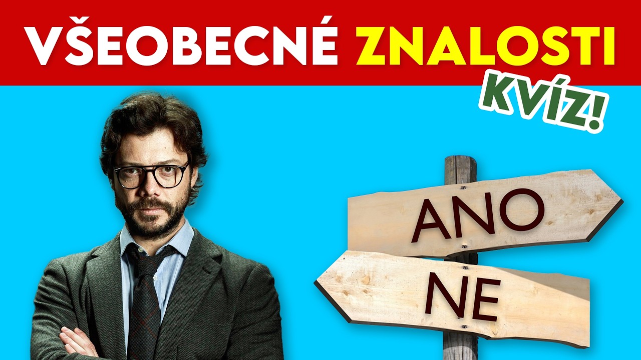 Kv&iacute;z V&scaron;eobecn&yacute;ch Znalost&iacute; Trochu Jinak | Rozhodni, Co Je Pravda a Co Lež