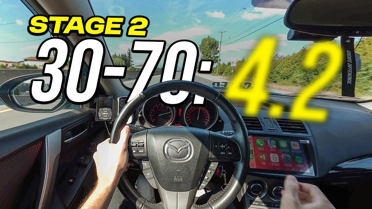 I set STAGE 2 MazdaSpeed 3 30-70 PULLS and these are the RESULTS