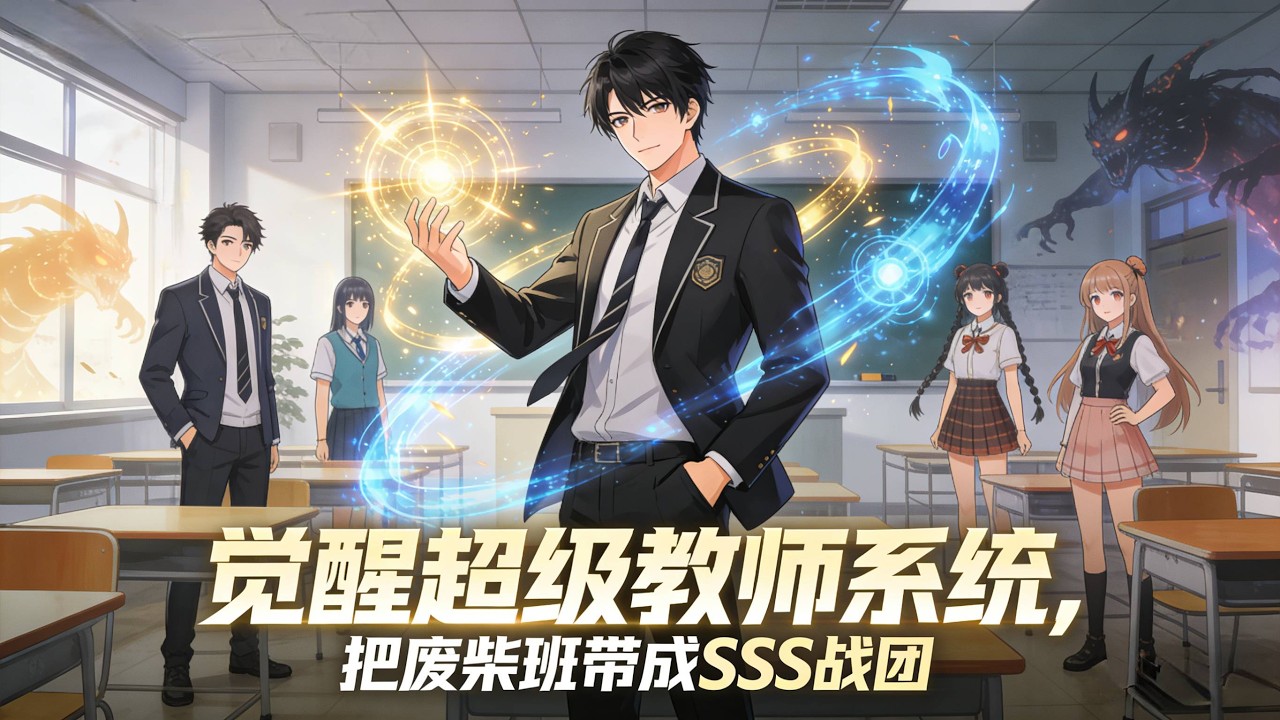【Multi Sub】《覺醒超級教師系統，把廢柴班帶成SSS戰團》成為靈氣復蘇時代最强班主任，我帶廢柴班橫掃全國聯賽！#漫劇 #動態漫 #AI漫劇 #動漫 #動畫