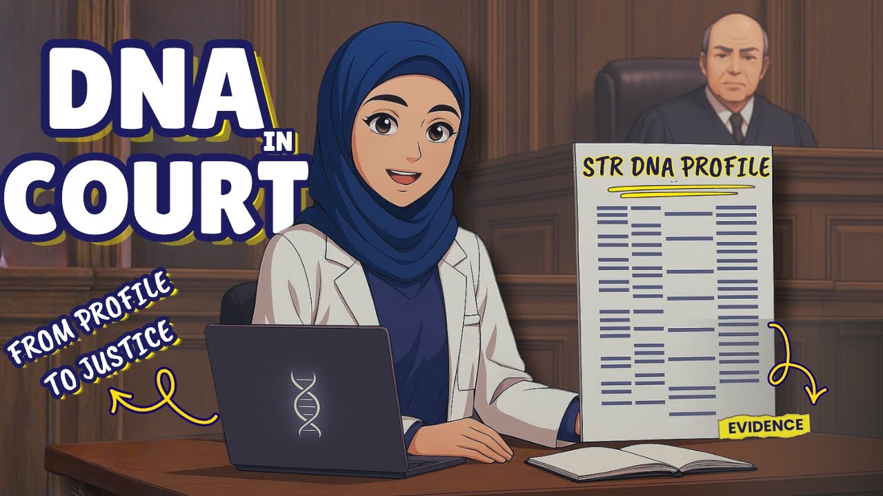 Forensic DNA Profiling & Interpretation│STRs│Capillary Electrophoresis & Electropherogram│Ep.4