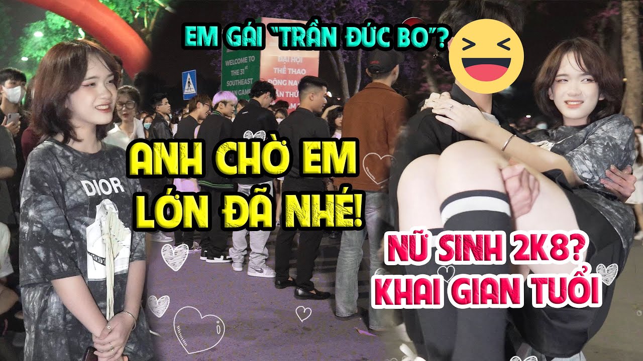 ANH CHỜ EM LỚN ĐÃ NHÉ I Nữ sinh 2k8 khai gian tuổi để ghép đôi với 6 trai lạ và cái kết đi về nơi xa