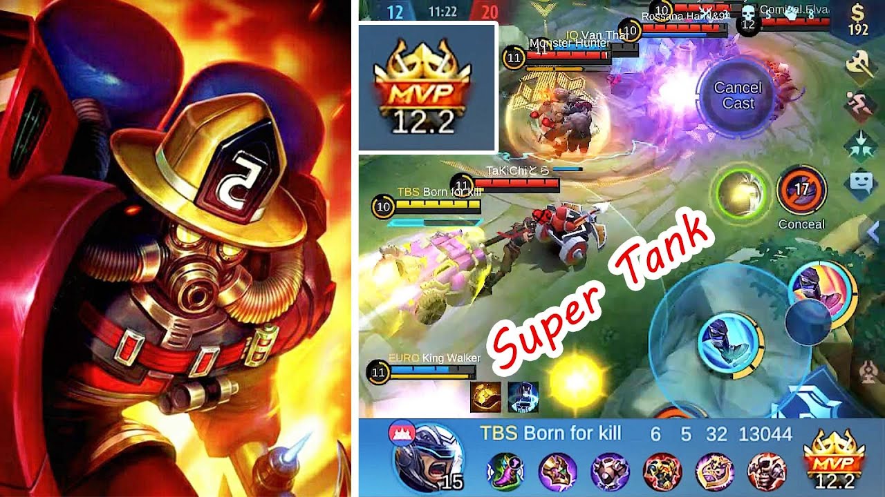 WTF Defend! Johnson Defend + Damage - MVP Team Fight