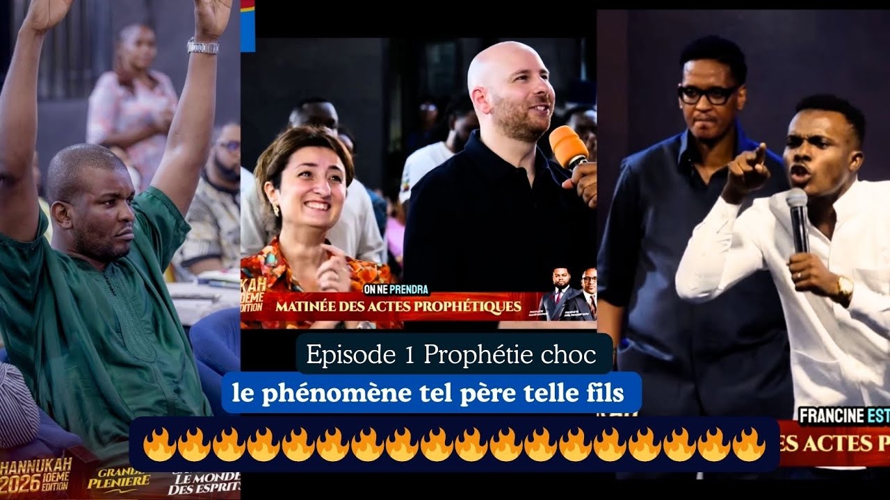 🔥Épisode 1 😂DU JAMAIS VUE À HANNUKAH 2026 TEL PÈRE, TEL FILS Avec Prophète Gaïus Hugony officiel