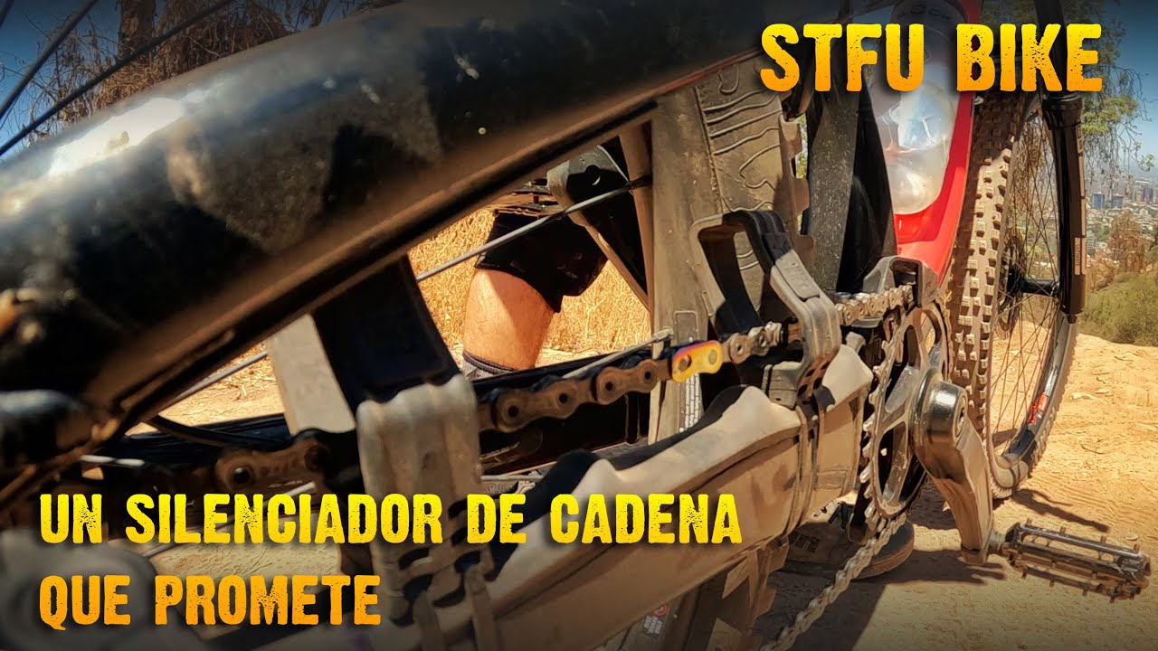 Silenciador de cadena STFU Bike. Instalación y primeras impresiones.