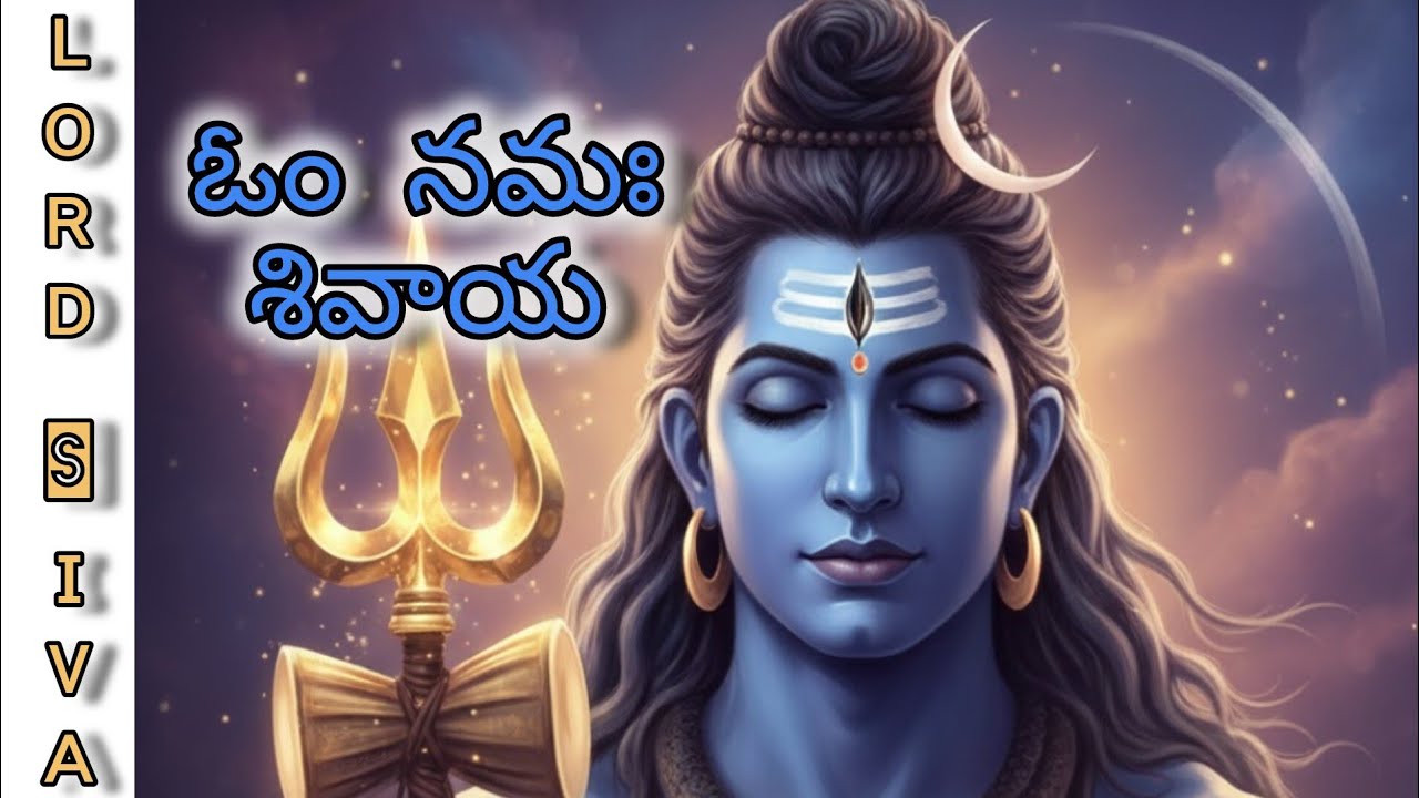 ఓం నమః శివాయ 🕉️ || Om namah shivaya 🕉️ || Telugu devotional song || Low beat 🪘
