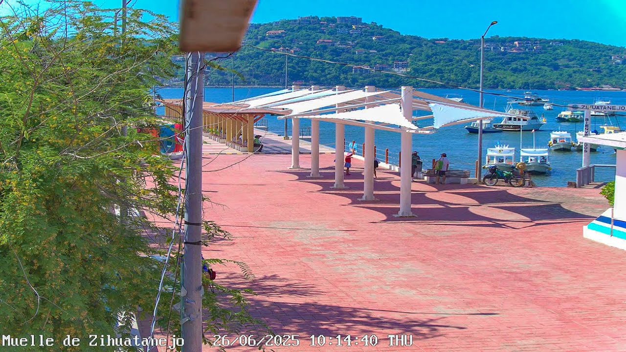 🔴   Zihuatanejo - En vivo Muelle Principal