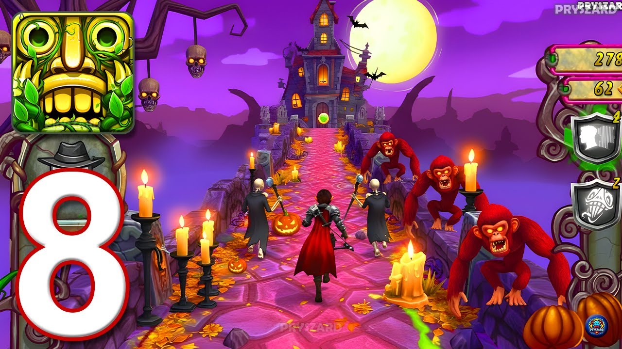 Temple Run 2 - Gameplay Walkthrough Part 8 - New Update Spooky Summit (iOS, Android)