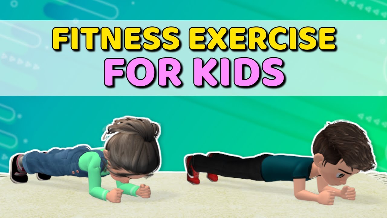 15-MINUTE FULL BODY FITNESS EXERCISE FOR KIDS