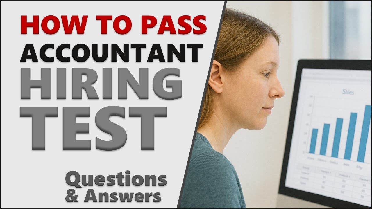 How to Pass ACCOUNTANT ASSESSMENT TEST - Questions and Answers with Solutions