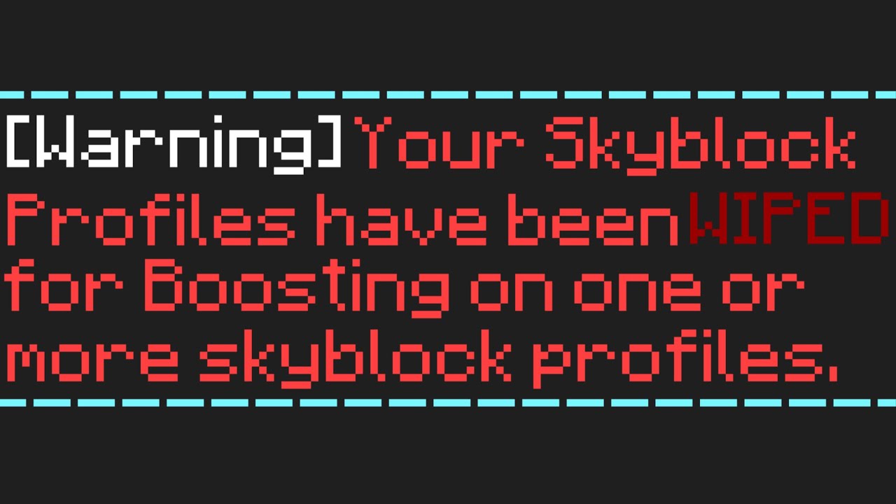 I Got Wiped in Hypixel Skyblock for the Dumbest Reason (RIP 2 Billion Networth)
