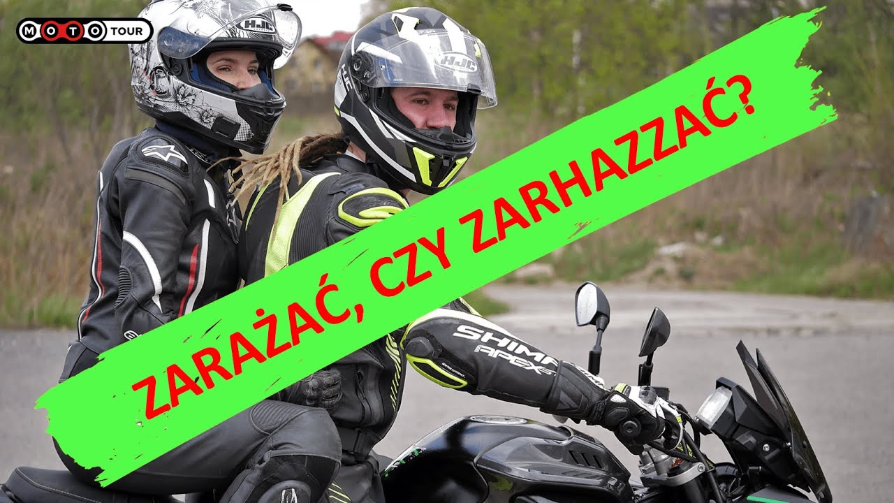 Jazda na motocyklu z pasażerem - zobacz, jakich błędów nie robić. Bezpieczna jazda z plecaczkiem.