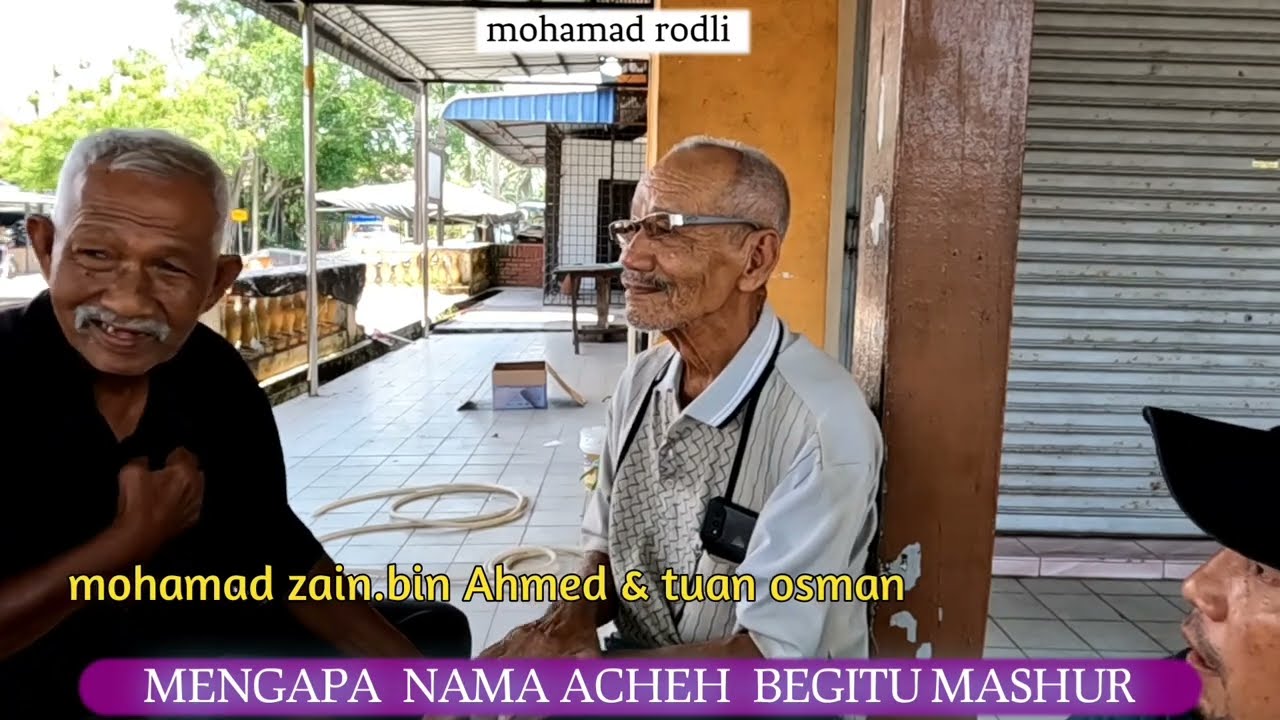 Jejak Tamadun Aceh#nama Sungai  acheh#nibong tebal malaysia#
