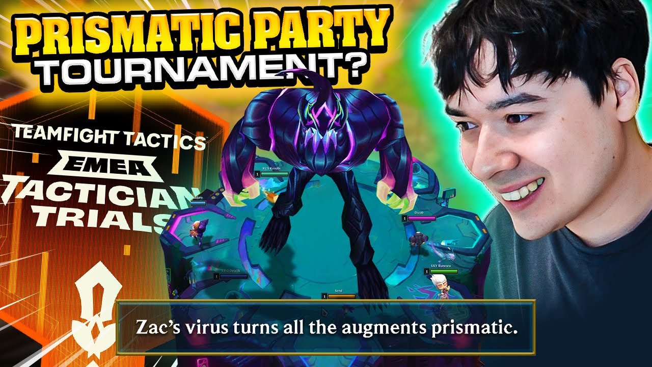 My First Game Of TACTICIANS TRIALS Was PRISMATIC PARTY?! I Set 14 TFT