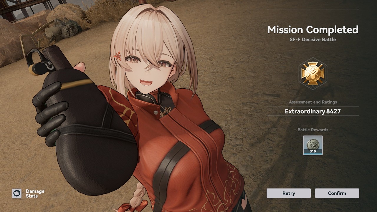 GFL2 - Gunsmoke | S20 - Tumorynchus | 8427 | Sakura Lewis V0 - Fire Team