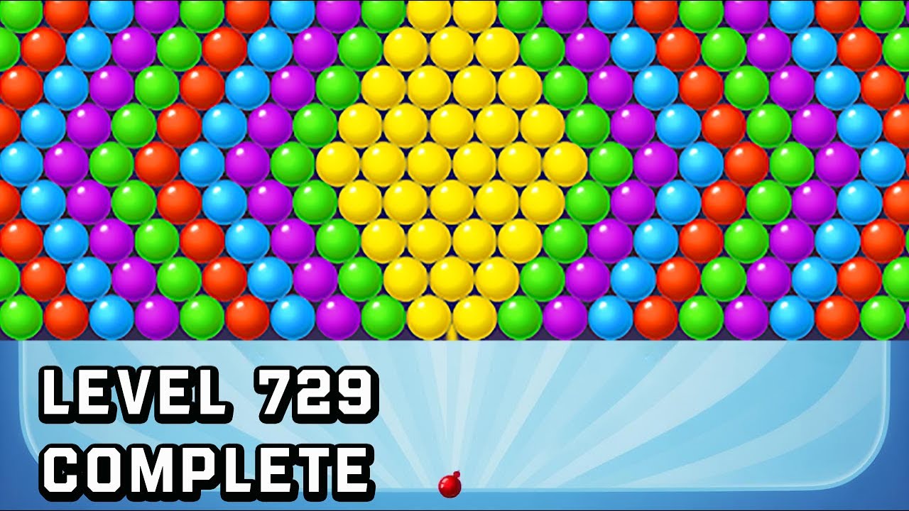 🔥 Bubble Shooter Classic Pop 🟢 Level 729&ndash; Step-by-Step Guide to Victory 🎯 Bubble Shooter Game Play