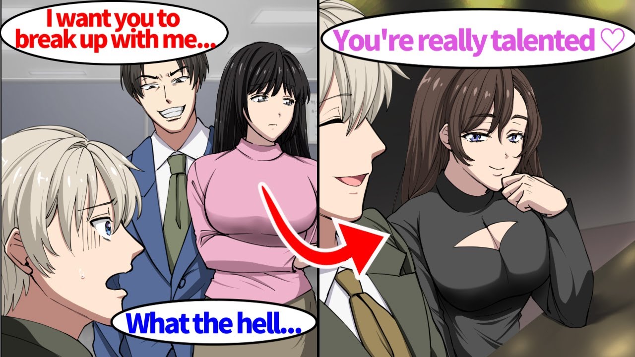 【Manga】My gf thought my older colleague has a more promising future, so she started dating him...