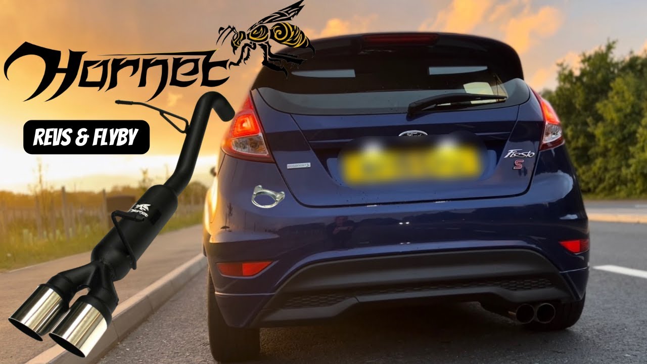 Ford Fiesta MK7.5 1.0 EcoBoost Hornet Back Box Revs+Flyby