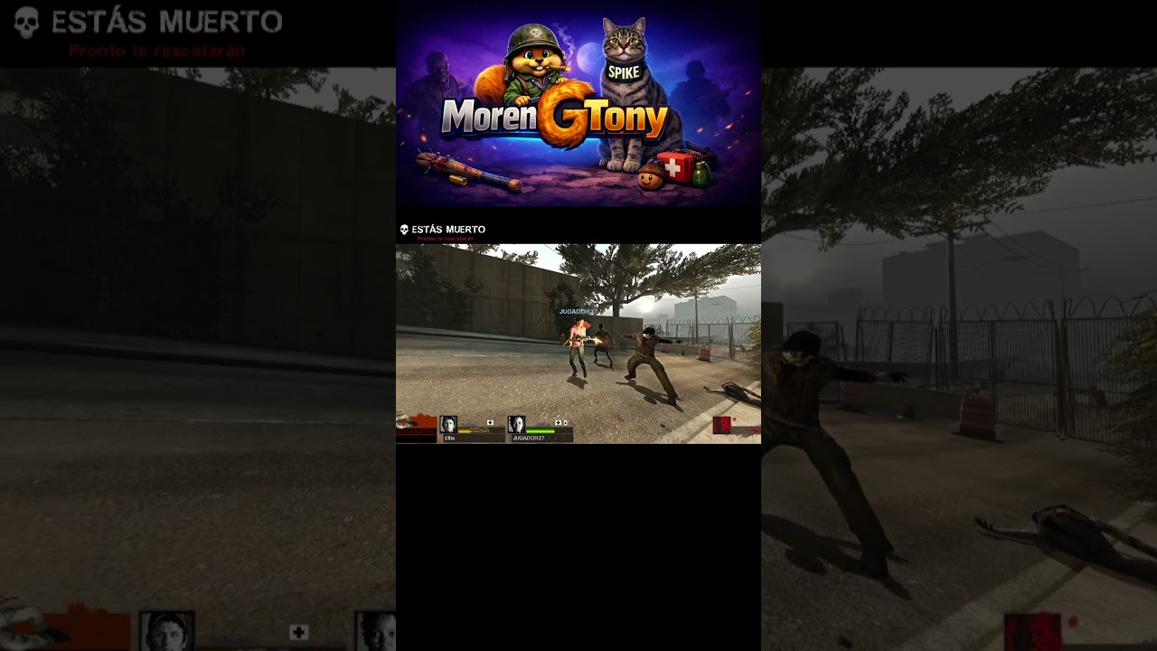 esos tanks juguetones  #left4dead2 #mgtony