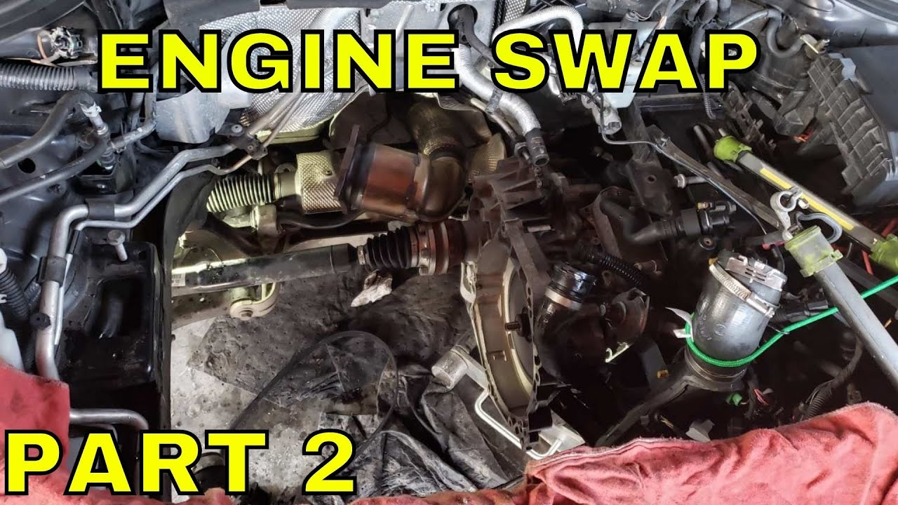 How To Engine Swap On Volkswagen cc Part 2
