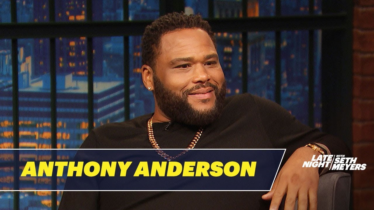 Anthony Anderson Ate Pasta and Pizza with Prince at 3 A.M.