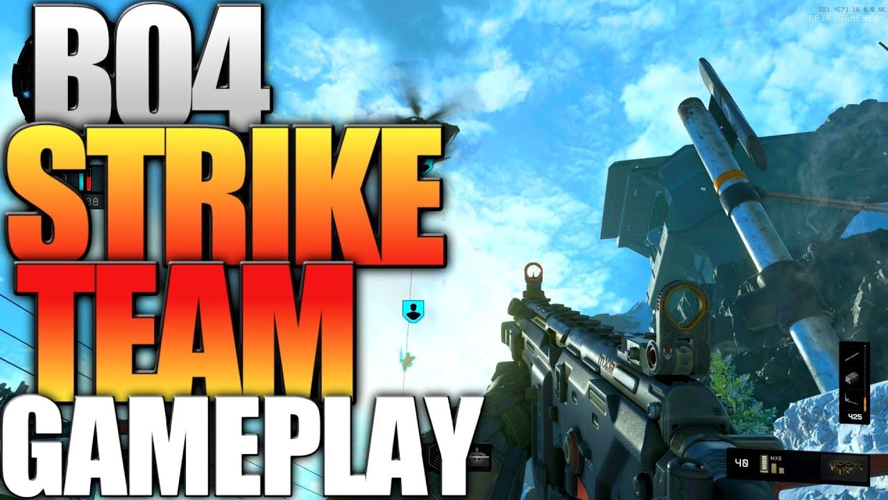 Black Ops 4 Beta Strike Team Gameplay on Payload
