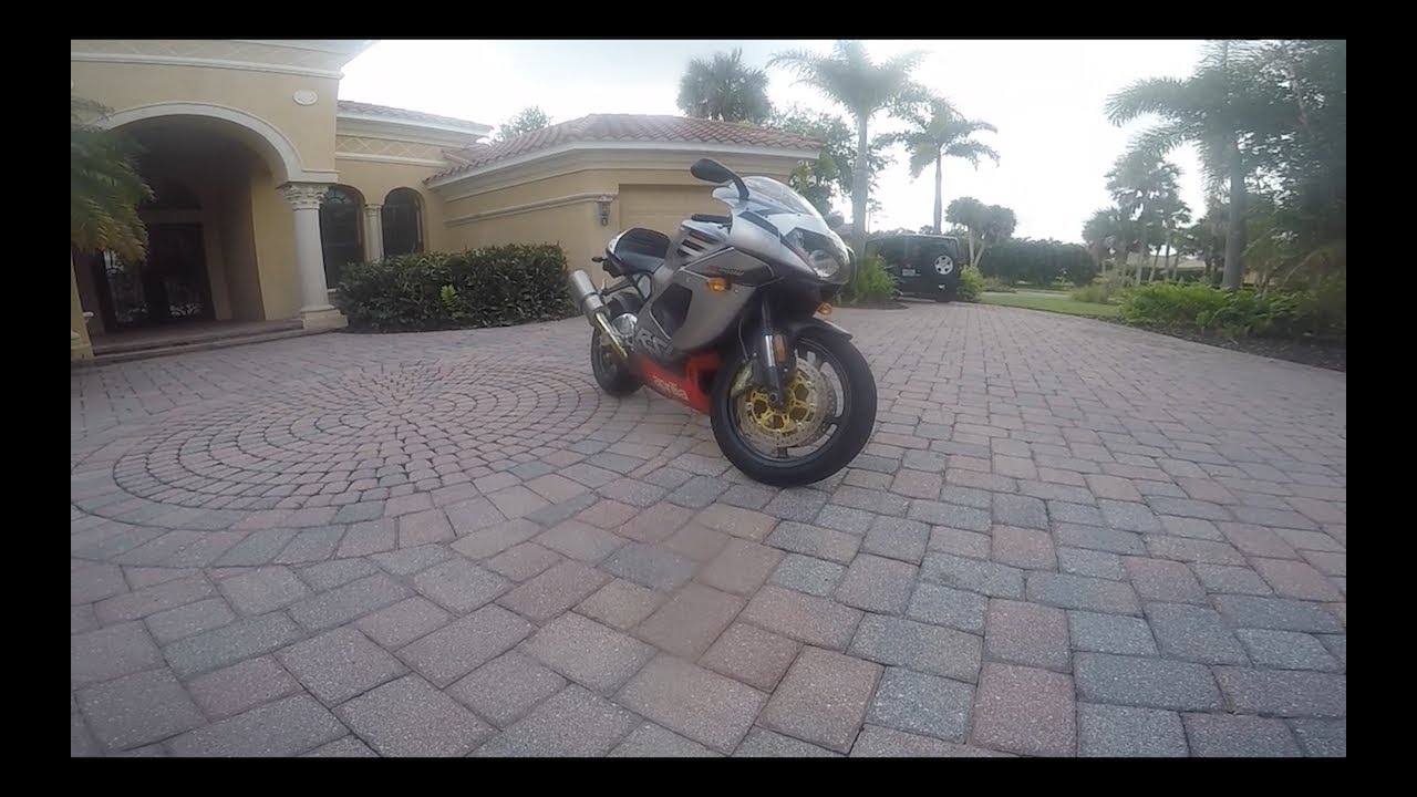 Aprilia RSV Mille TOP SPEED / CRAZY Riding / WHEELIES