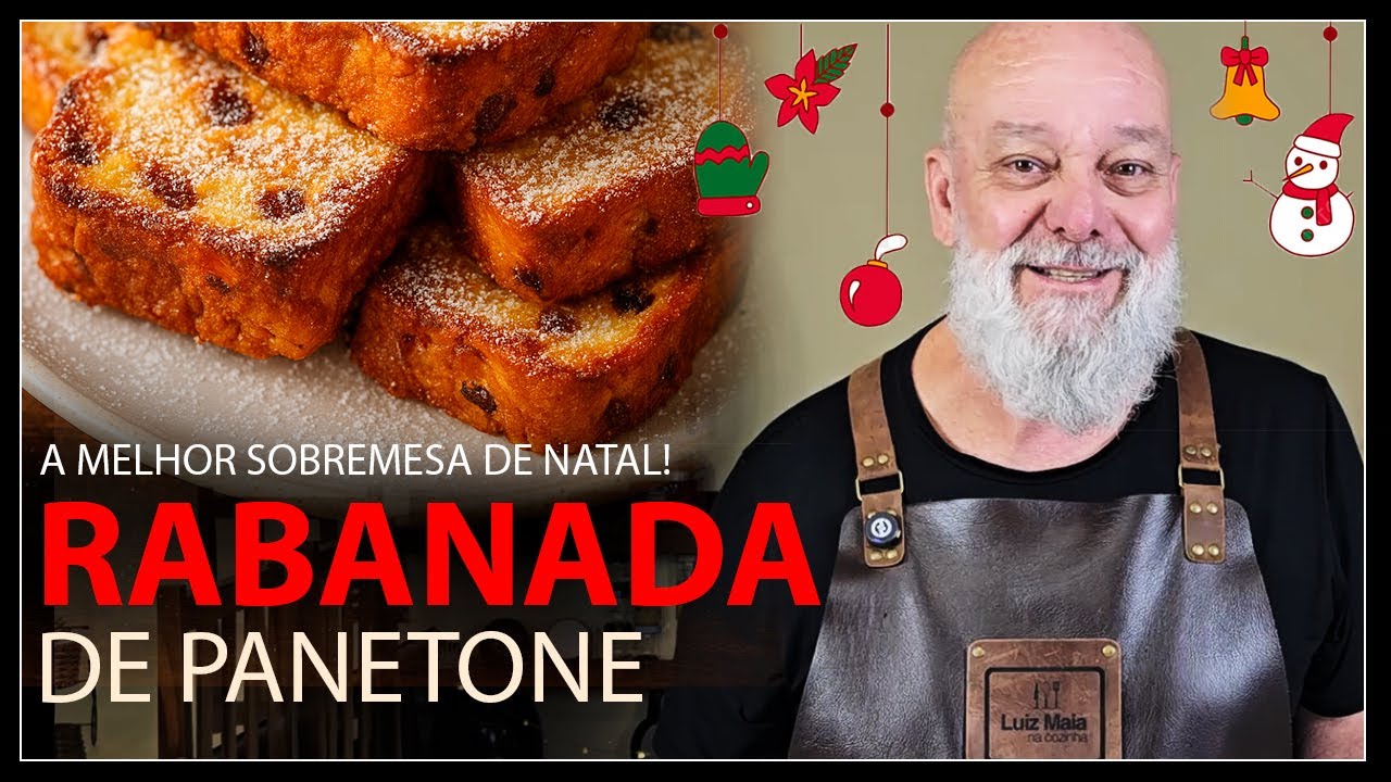 RABANADA FESTIVA: RECEITA C/ PANETONE
