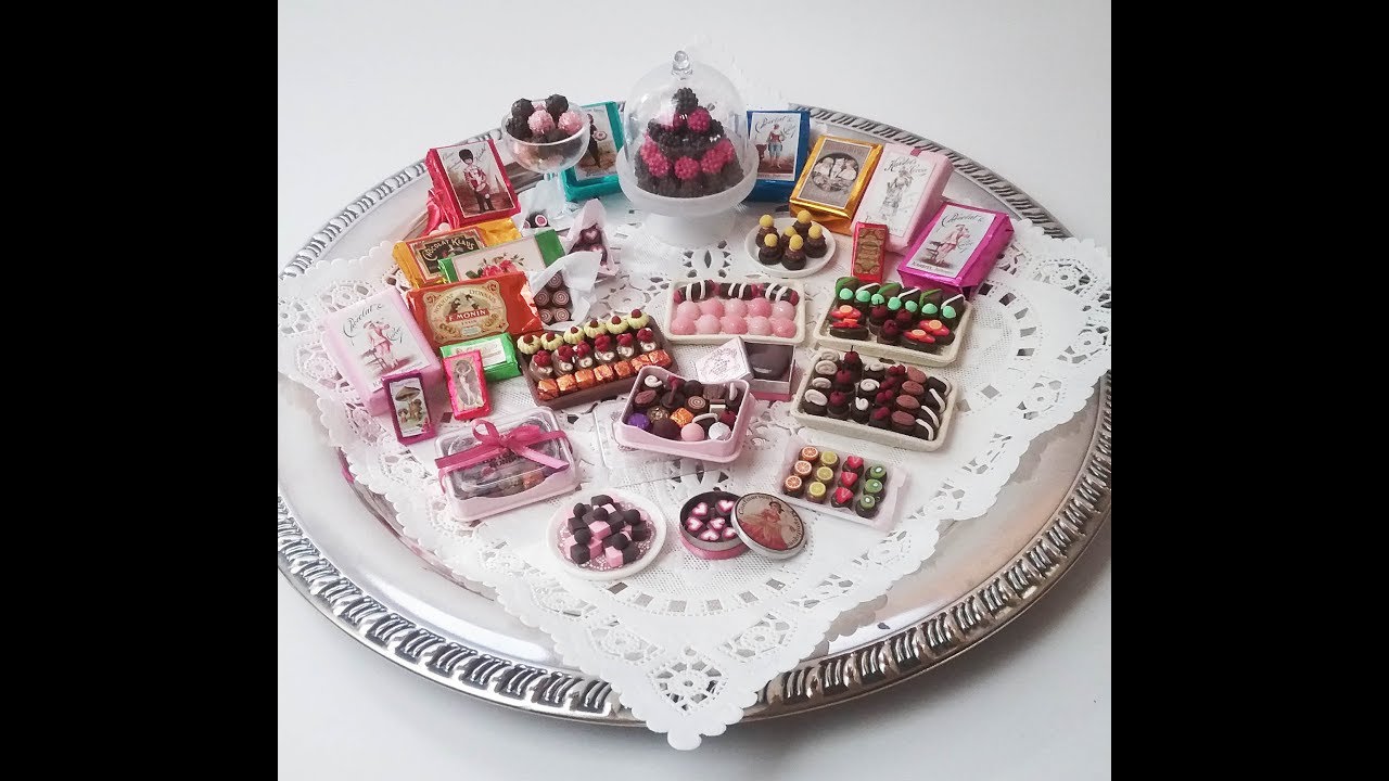 Making Miniature Chocolates Out of Beads & Polymer Clay