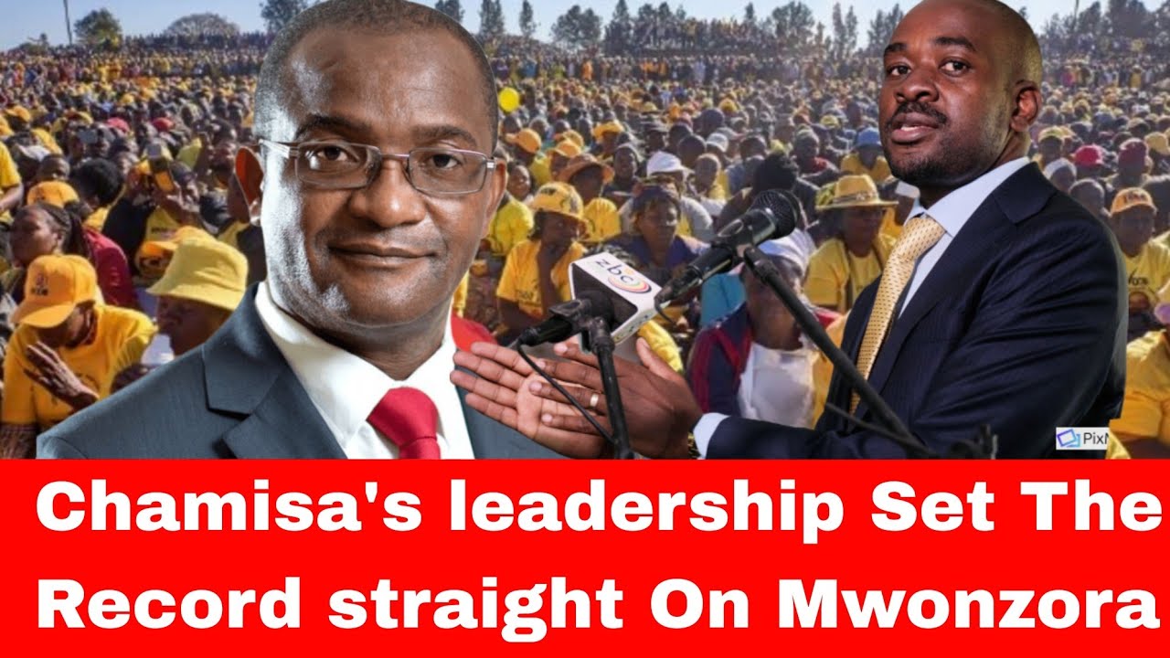 Chamisa's leadership Set The Record straight On Mwonzora