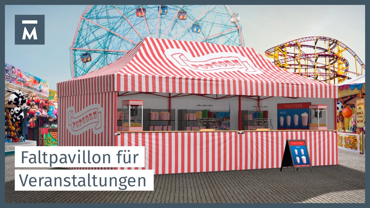 Faltpavillons für Veranstaltungen und Feste | Mastertent®