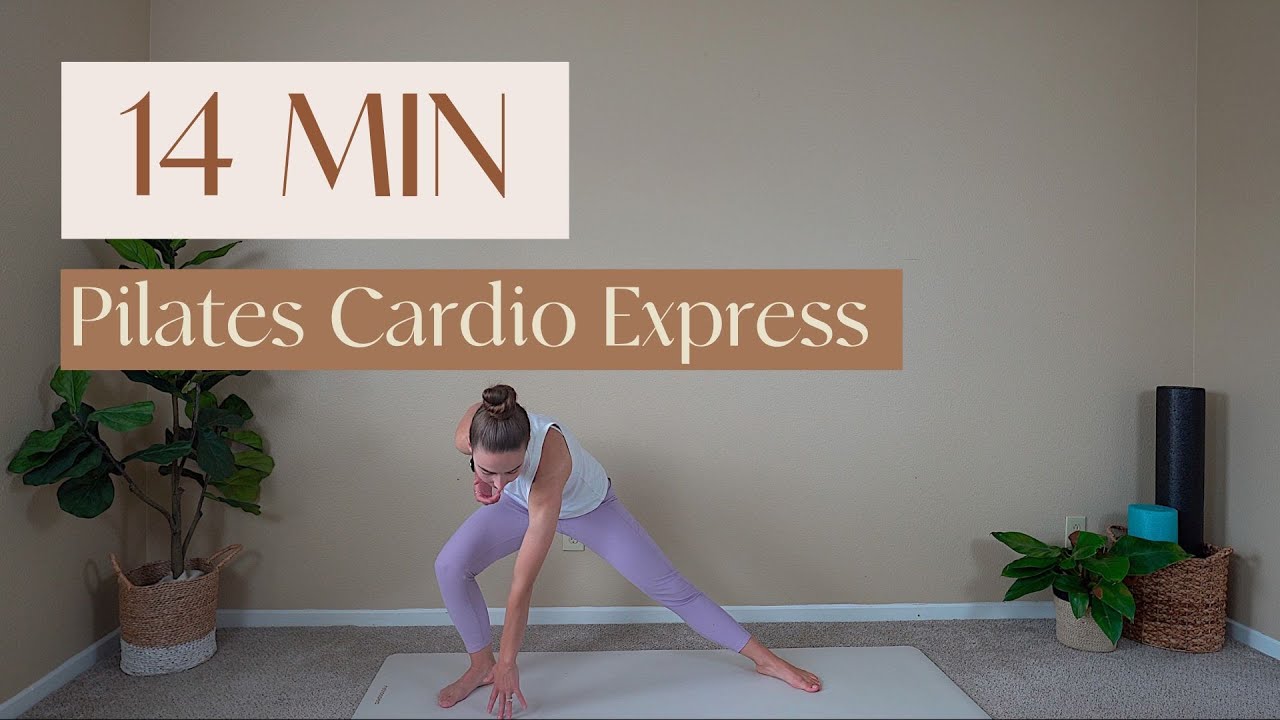 14 Min Cardio Pilates Blast | At Home Pilates