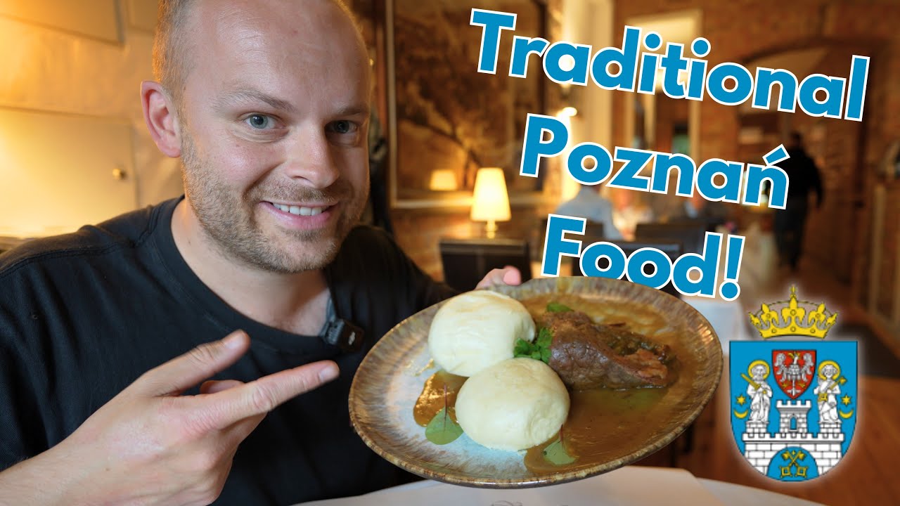 Trying Traditional Food from Poznań! 🇵🇱