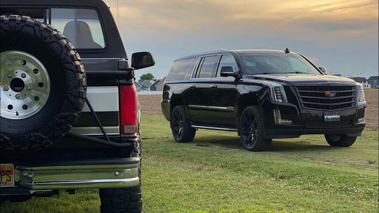 Best Look for GM SUV | New Nitto Grapplers and a Leveling Kit on our Cadillac Escalade pt 1