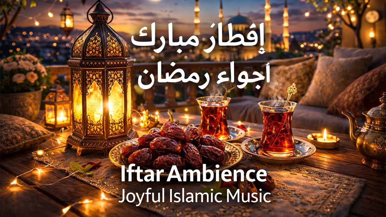Iftar Ambience 🌙 Joyful Islamic Turkish & Arabic Instrumental for Ramadan Evening