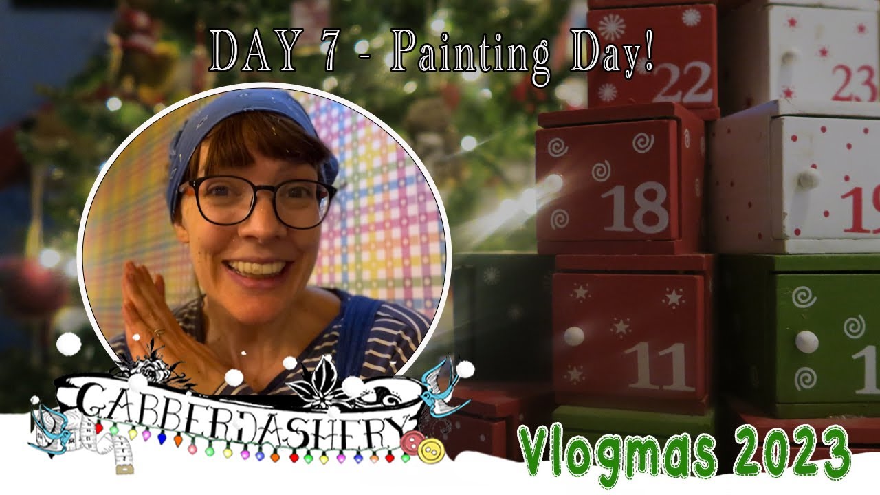 Vlogmas 2023 | Day 7 | Painting Day!
