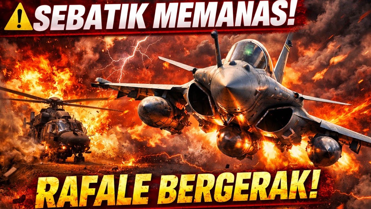 SEBATIK MEMANAS! Rafale Bergerak, Siapa Berani Uji Indonesia?