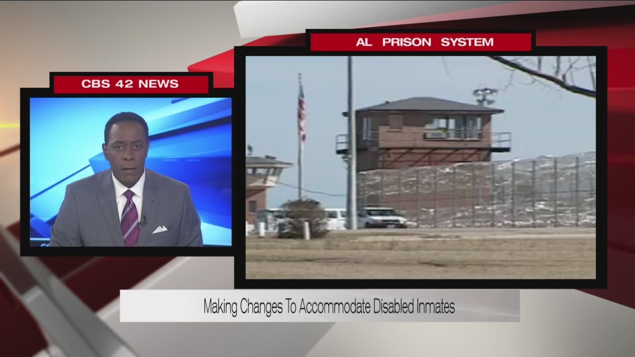 Making changes to accommodate disabled inmates