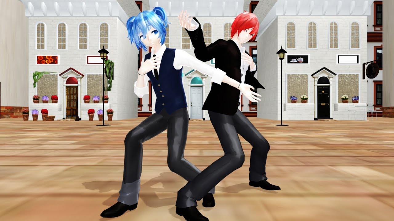 【MMD】Karma & nagisa  VS  ??? 【Ansatsu Kyoushitsu /Assassination Classroom】