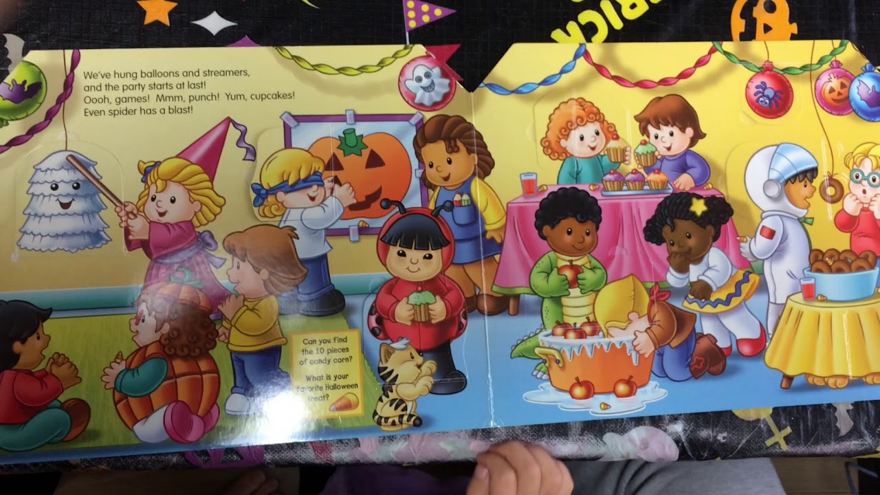Study Cubby - Fisher Price Little People Halloween Is Here Books Read Aloud
