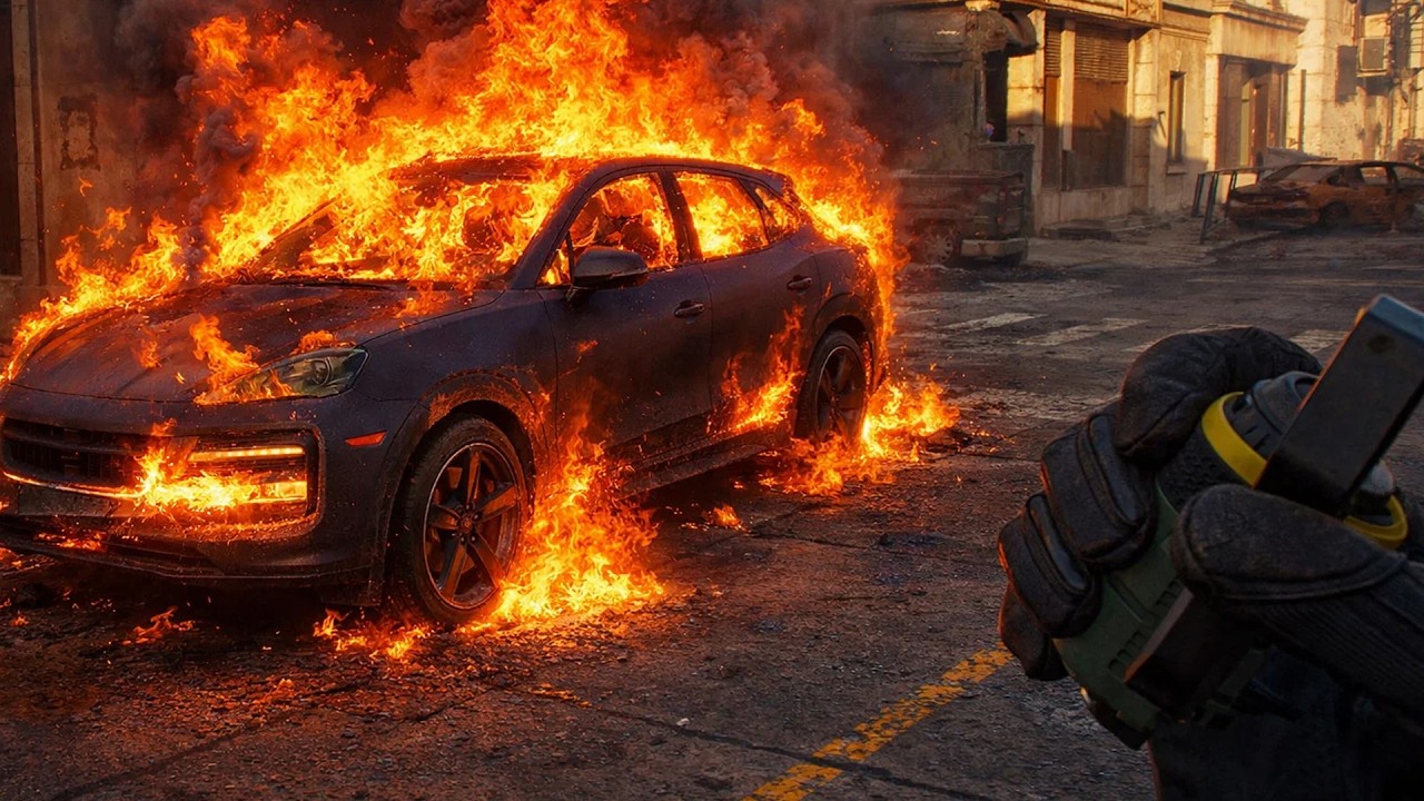 What Happens If Leon Blows Up His Porsche? | Resident Evil Requiem