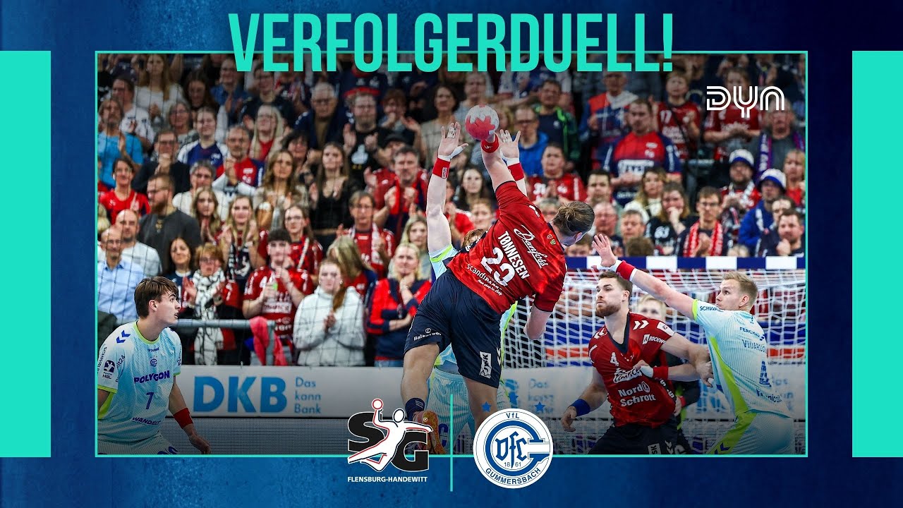 Highlights: SG Flensburg-Handewitt - VfL Gummersbach (Saison 2025/26) DAIKIN HBL | Dyn Handball