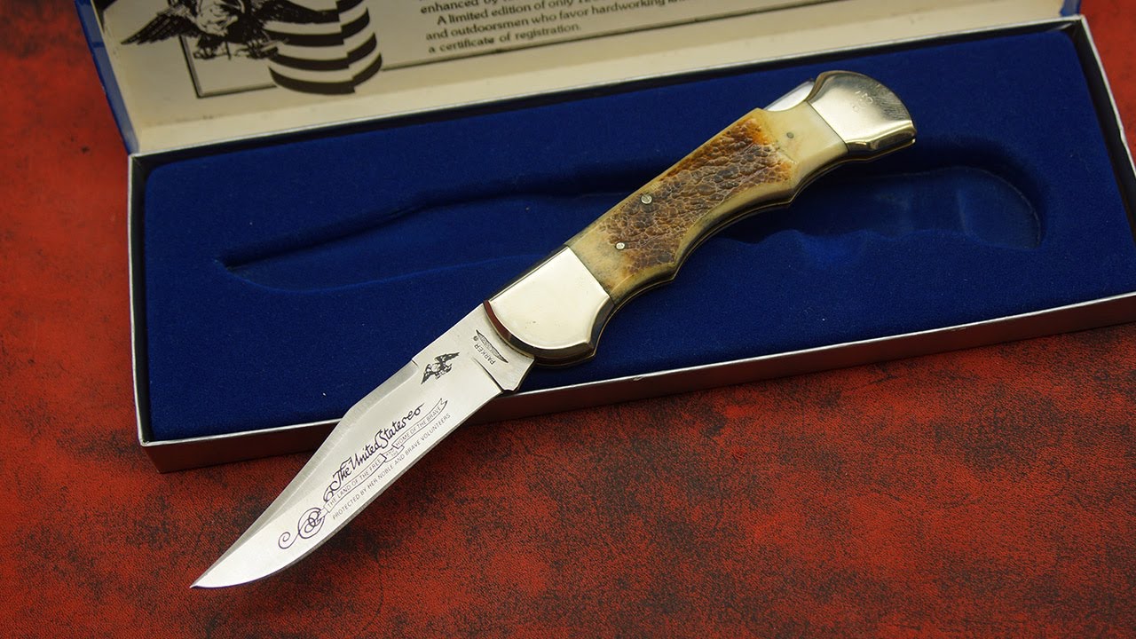Редкий номерной нож из США  Parker knives Limited Edition