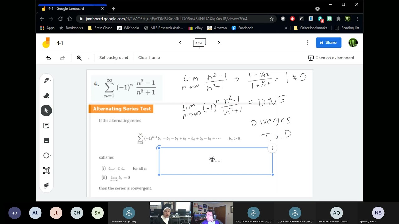 Calculus 2 Spring 2021 4-1