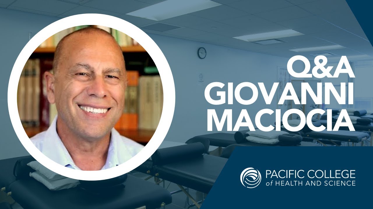 Q & A with Giovanni Maciocia