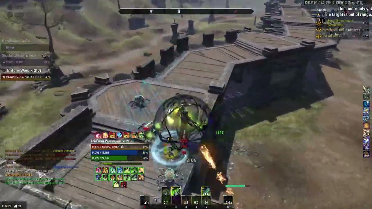 ESO l Stam Arcanist Solo & Outnumbered PvP l Gold Road 1