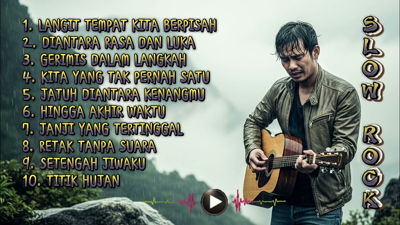 SLOW ROCK MELAYU TERPOPULER🎸🔥|FULL ALBUM MELAYU PALING SEDIH😢/Slow Rock Melayu/Nostalgia