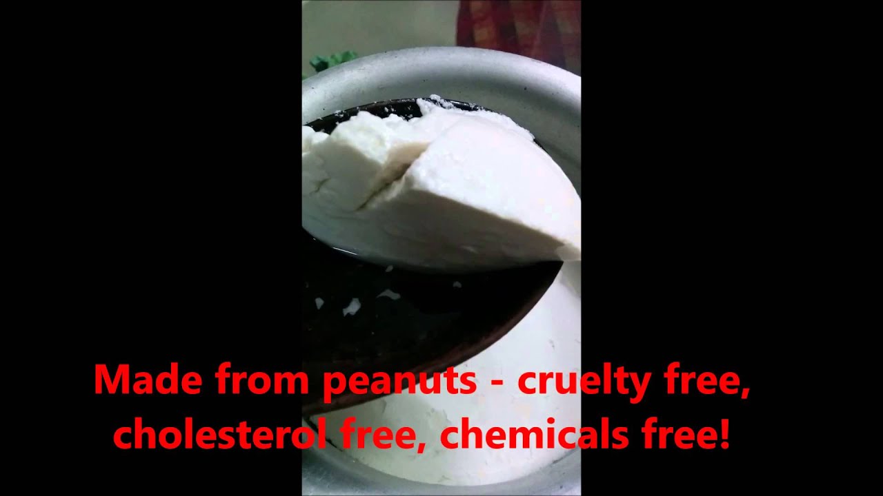 peanut milk curd