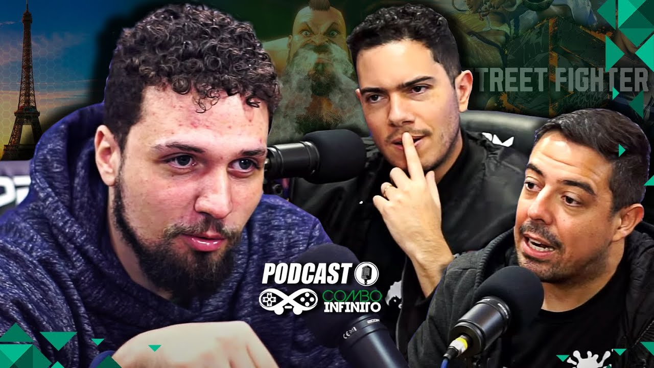 PODCAST do Combo Infinito: Zangief Bolado - Pró Player de Street Fighter 6!